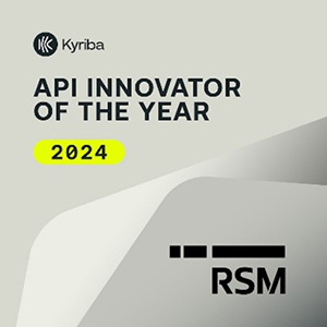 Kyriba api innovator of the year